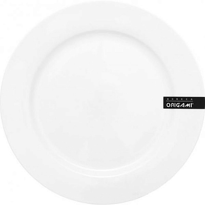 Тарілка мілка с бортом h 1,2 BA0435-2 Origami Horeca