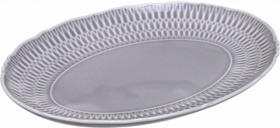 Блюдо овальное Sofia 24 см ментоловое Cmielow 