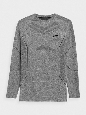 Футболка с длинным рукавом 4F D4Z21-BIMB300G-23M р.2XL/3XL серый