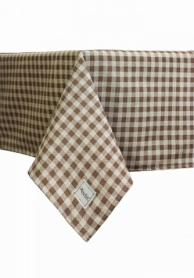 Скатерть Lucy 110x133 см бежевый 