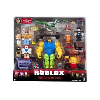 Набір фігурок з аксесуарами Jazwares Roblox Feature Environmental Set Meme Pack W8 ROB0338
