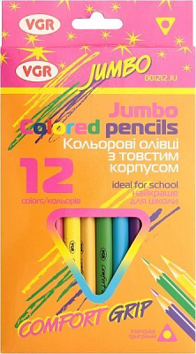 Олівці кольорові Jumbo VGR