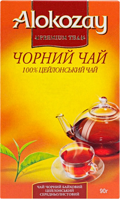 Чай черный Alokozay среднелистовой 90 г 