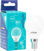 Лампа светодиодная Emilight 7 Вт G45 матовая E14 220 В 4100 К 