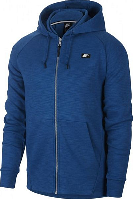 Джемпер Nike M NSW OPTIC HOODIE FZ 928475-458 р. 2XL темно-синий