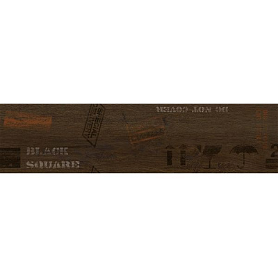 Декор Golden Tile Sherwood Коричневий ректифікат Д67990 150x600 мм