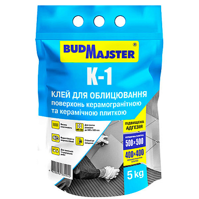 Клей для плитки BudMajster 