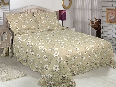 Покрывало стеганое 240х260 см + 2 наволочки 50х70 см AG 032 Zastelli 