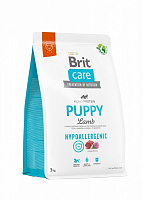 Корм сухой для всех пород Brit Care Hypoallergenic Puppy с ягненком 3 кг