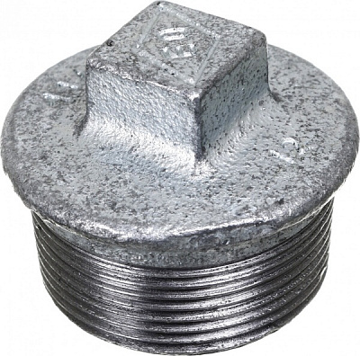Заглушка Atusa оцинкованная O1 1/2