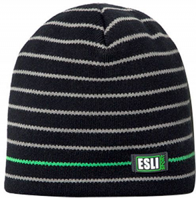 Шапка ESLI р.52–54 чорно-сірий 18С-135СП