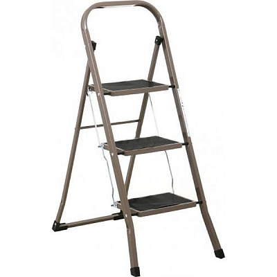 Драбина Expert Tools сталева з пластиковими накладками на 3 сходинки 7531C Сатурн WK2030-3