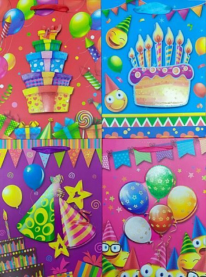 Пакет подарунковий 30x40x10 см Преміум 