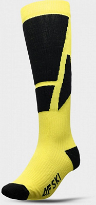 Шкарпетки 4F SOCKS FNK M058 4FAW22UFSOM058-72S р.39-42 жовтий