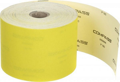 Наждачная бумагаCompass P180 115 мм 1 м.п.