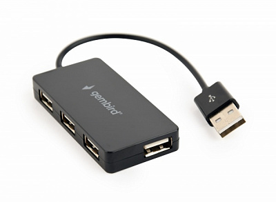 USB-хаб Gembird UHB-U2P4-04 на 4 порта USB 2.0