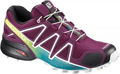 Кроссовки Salomon SPEEDCROSS 4 W Darkpu L40136100 р.UK 6,5 бордовый