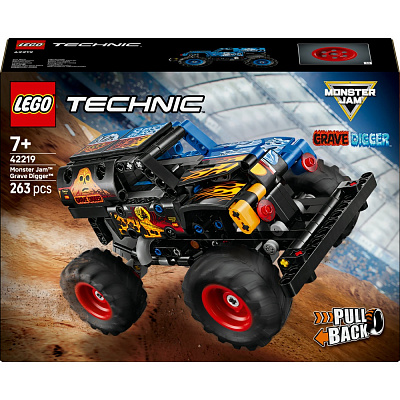 Конструктор LEGO Technic Monster Jam™ Grave Digger™ Огонь и лед 42219
