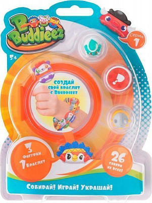 Игровой набор Bbuddieez с 3 фигурками и браслетом 15003 