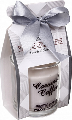 Свічка у склянці Pako-If Verona Collection Caramel Coffe