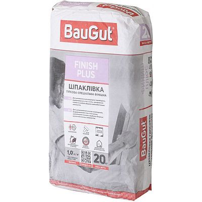 Шпаклевка BauGut Finish Plus 20 кг