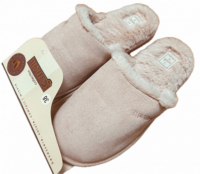 Тапки домашние Gemelli Ярославна р.37 пудровый