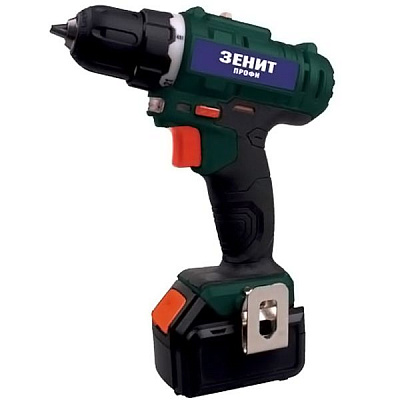 Шуруповерт Зенит ЗША-18/А Li Профи