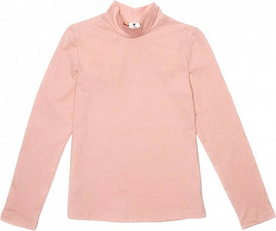 Гольф для девочки Роза р.134 темная пудра 210589 