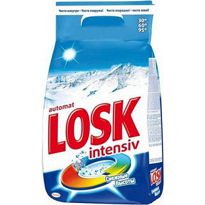 Стиральный порошок Losk Снежные высоты 1.5 кг