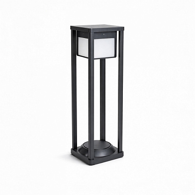 Світильник вуличний підлоговий LIGHT SET PETROS К 151565 GX53 12 Вт IP54 сірий