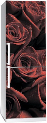 Наліпка на холодильник Zatarga Багряні троянди Z180082 65x200 см