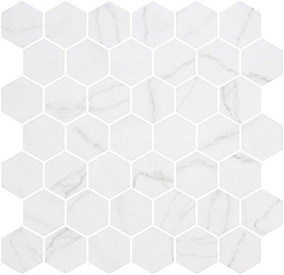 Плитка Onix Hex XL Venato White Matte (BLISTER) 28,6x28,4
