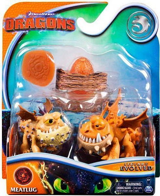 Игровой набор Spinmaster Как приручить дракона 3: Семейство Сардельки SM66634/5015 