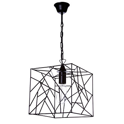 Підвіс Vitaluce 1x60 Вт E27 чорний V4134/1S