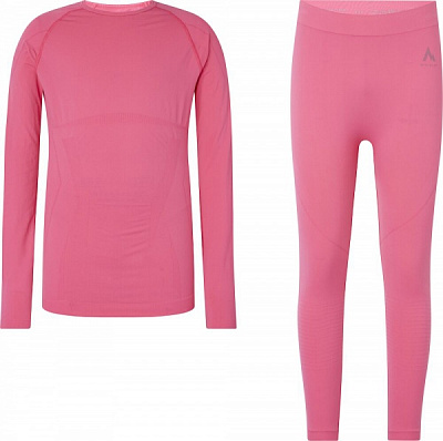 Комплект термобелья McKinley SET Yacob jrs/Yanik jrs 280826-401 р.152 розовый