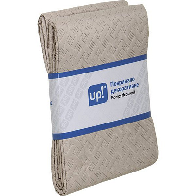 Покрывало Underprice песочный 140x220 см