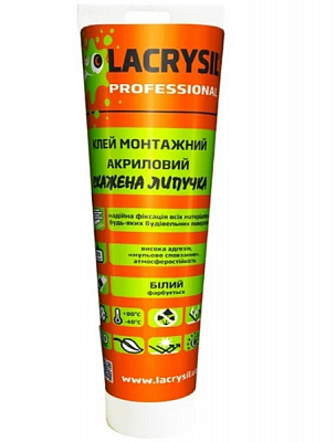 Клей монтажний Lacrysil Сумасшедшая липучка 200 г