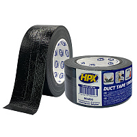 Универсальная армированная лента Duct tape 1900 48 мм x 50 м черная HPX 