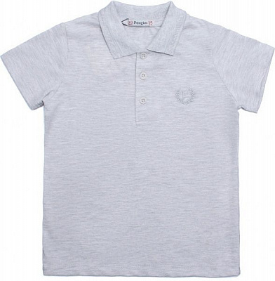 Поло р.110 сірий меланж