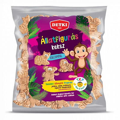 Печенье Detki Зверушки с кальцием 160 г