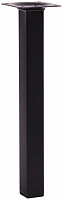 Меблева ніжка Larvij L61S25BL25 квадратная 25х25х250 мм черная 