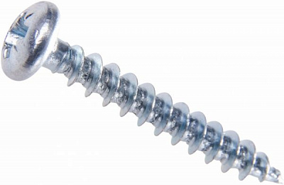 Шуруп универсальный полукруглая головка ЦБ 3,5x25 мм 20 шт EXPERT FIX