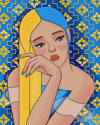 Картина по номерам Непреклонная 40х50 см 40x50 см Идейка 