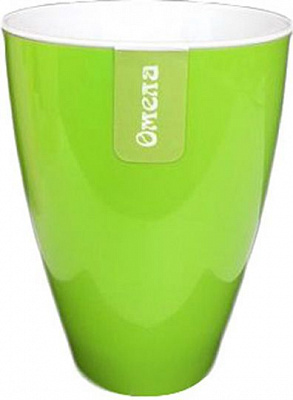 Горщик пластиковий Омела Омела Самозволожуючий 2,3 літра круглий 2,3л зелений