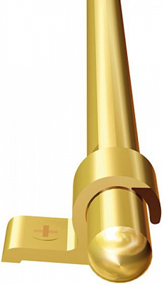 Тримач килима сходовий стрижень золотий 100 см