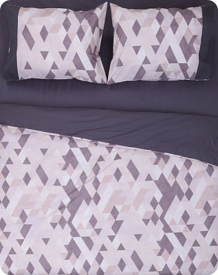 Комплект постільної білизни Paris Helens 2 бежевий із сірим Guy Laroche