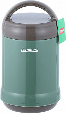 Термос Lunch Time 1,4 л зелений Flamberg