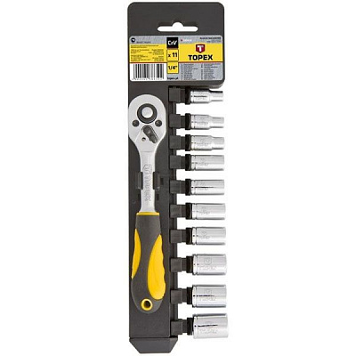 Набір головок Topex   11 шт. 38D650