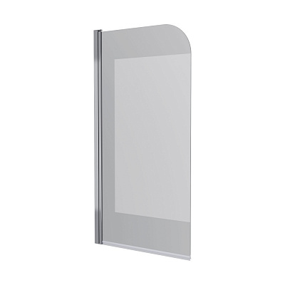 Шторка для ванни Koller Pool Dakota 800х1400 мм chrome, скло 6 мм clear