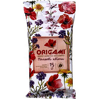Вологі серветки Origami Польові квіти 15 шт.